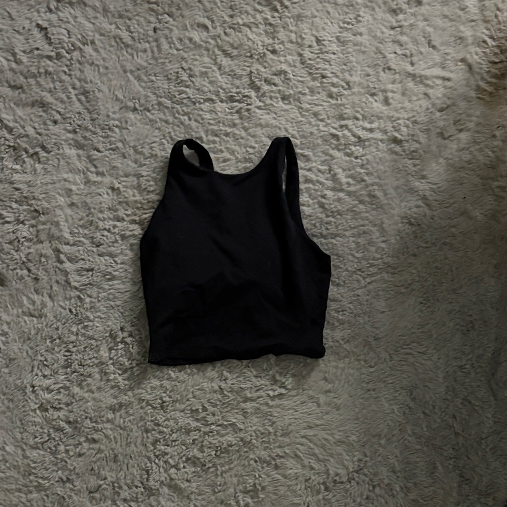 lululemon athletica Black Tank Top
